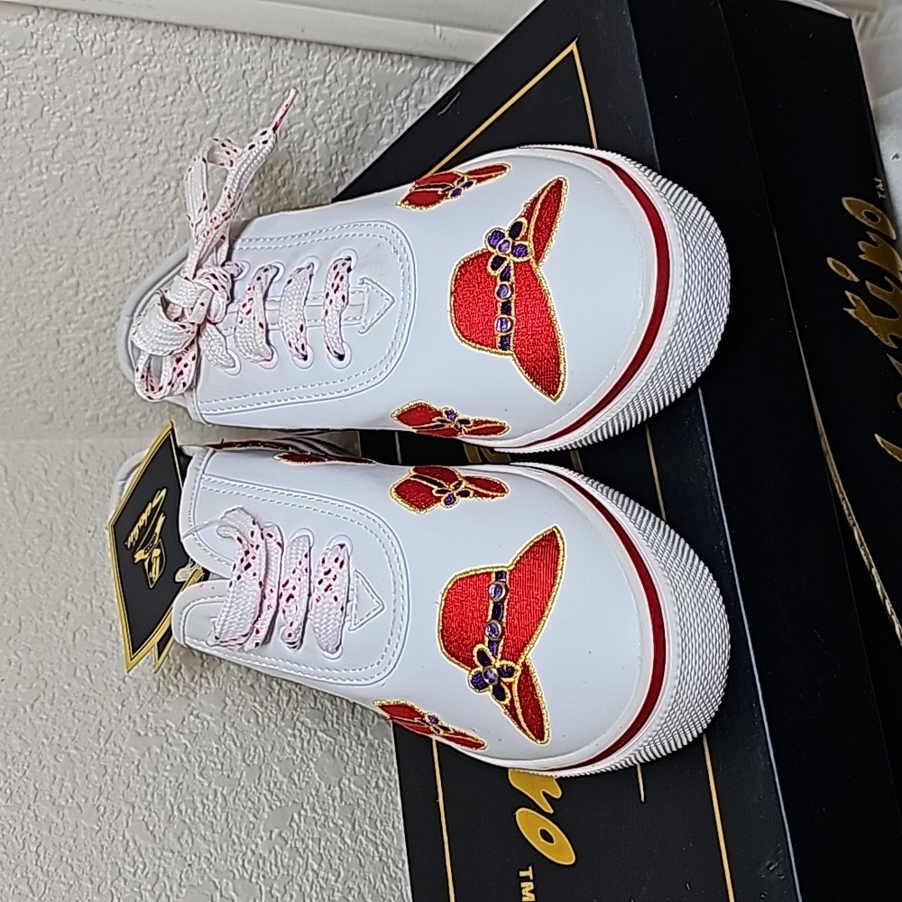 Sebastino Embroider Red Hat - Picture 5 of 10
